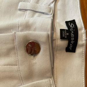 Shinestar white pants